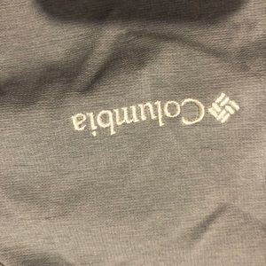 Columbia grey wind breaker jacket
